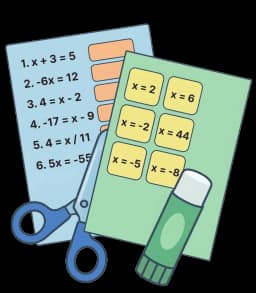 Cut and paste activity preview